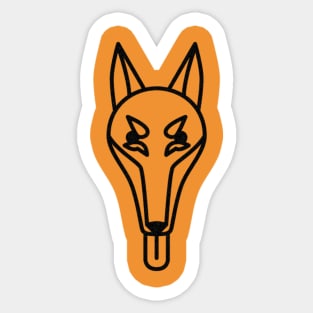 Jet Set Radio Portrait Icon - Doberman Pinscher Sticker